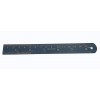 Black Stainless Steel Ruler 6 inch
